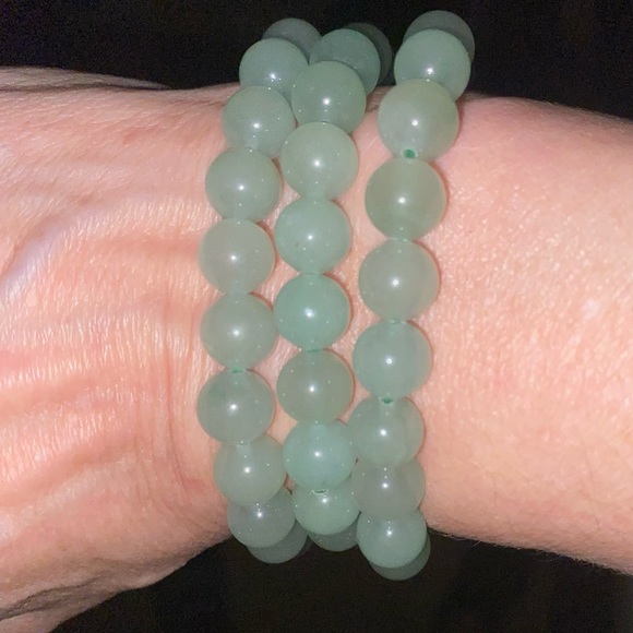 Green Aventurine-AAA+ Grade Real Green Aventurine Crystal bracelets - Picture 5 of 5